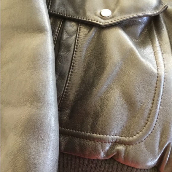 William Barry leather men’s bomber jacket.46 - Picture 4 of 5